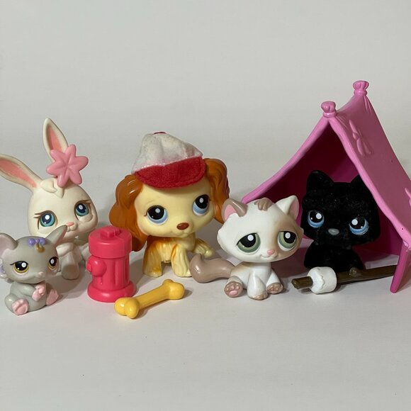 Lot of 5 Littlest Pet Shop | LPS #3 #116 #197 #298 #315 - Picture 1 of 16